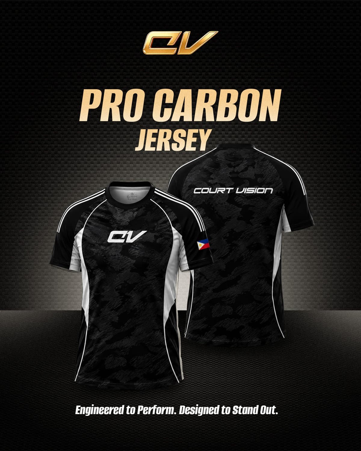 Pro Carbon Jersey (Stealth Black)